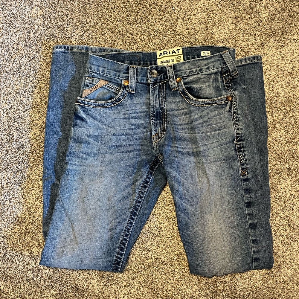 ariat men’s straight fit jeans M5